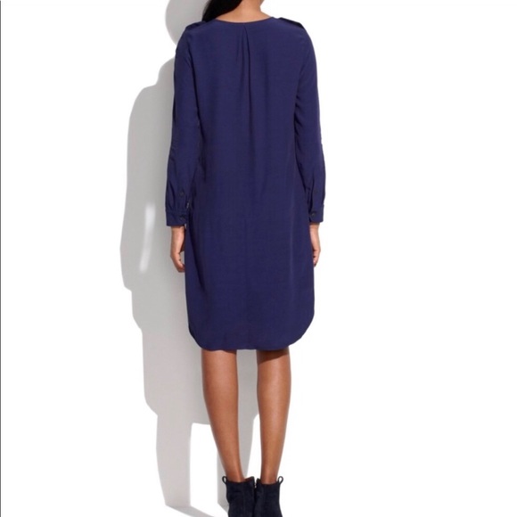 NWOT Madewell Navy Tunic Dress - Picture 2 of 11